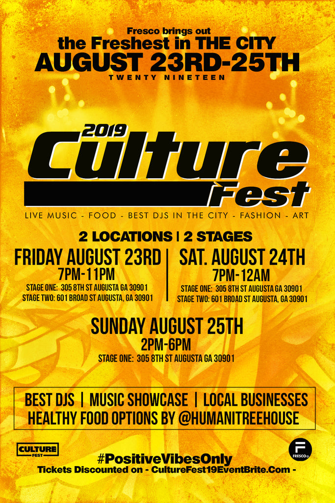 Culture Fest ‘19 : Line-Up