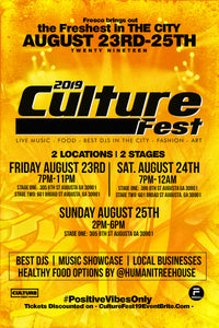 CULTURE FEST OF AUGUSTA 2019