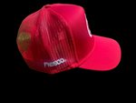 Red “Fresco Smiley” Trucker Hat
